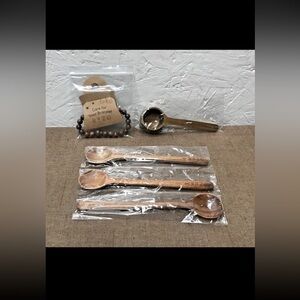 New Genuine Ryze Bundle: Wood Bracelet, Wood Scoop, 3 Wood Spoons